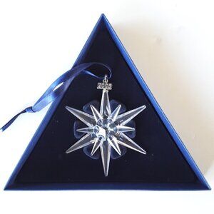 Swarovski 2005 Annual Crystal Star Ornament (Rockefeller Center Edition) MIB